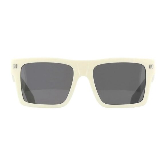 NEW OFF-WHITE SUNGLASSES WHITE UNISEX EYEWEAR OFF-WHITE OERI109 LAWTON 0107